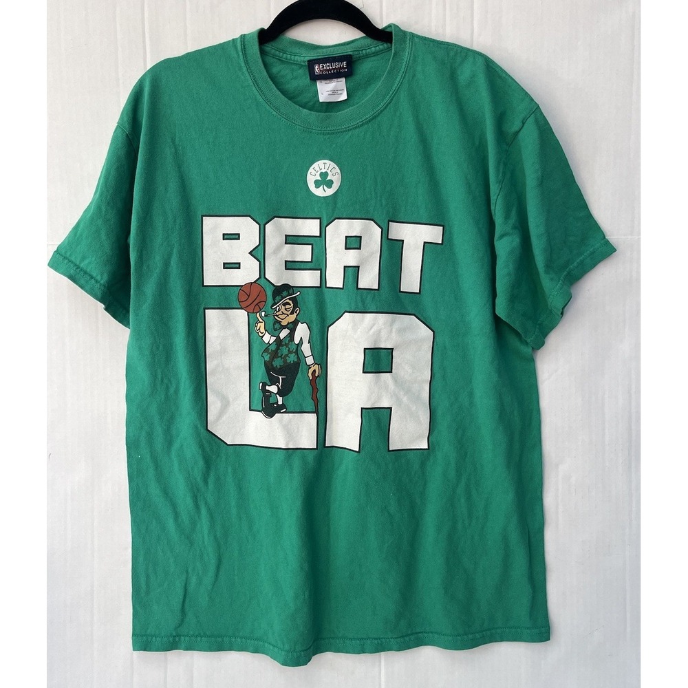 Boston Celtics NBA Exclusive Collection Beat LA T-Shirt‎ Men's L Pre-owned
